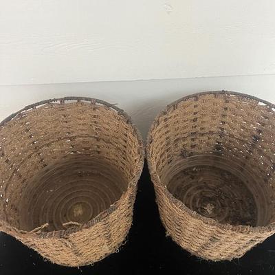 Basket Collection Including One Wood Handled Basket (BP-MG)