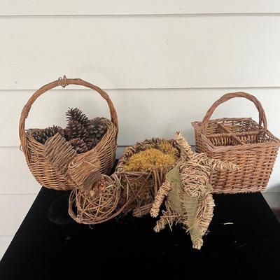 Woven Animals & Woven Baskets (BP-MG)