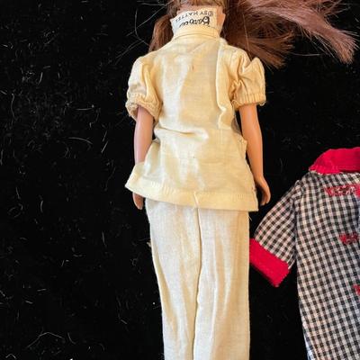 VINTAGE BARBIE WITH CLOTHES