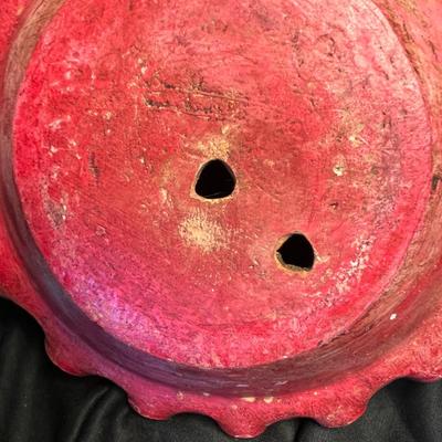 Native American 3 handled vase