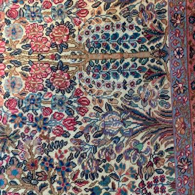 Two Matching Lanamar by Karastan Kirman Wool Area Rugs (BD-HS)