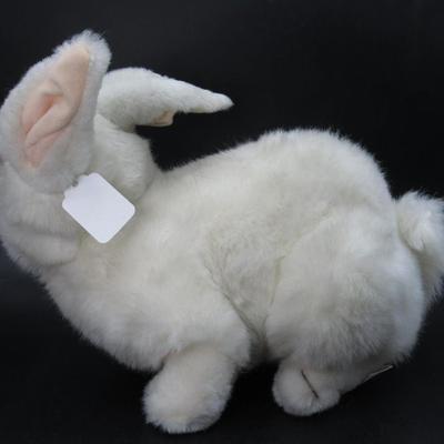 Retro 1985 Charm Co. Plush White Rabbit Stuffed Animal Kids Toy