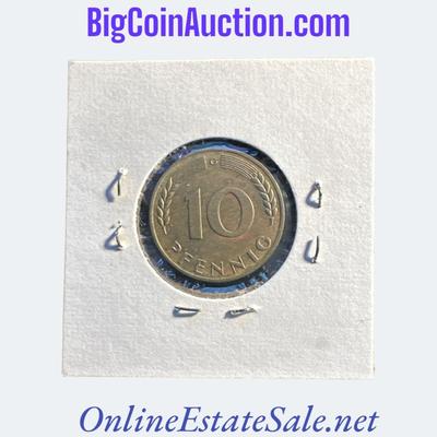 1968-G GERMANY 10 PFENNIG