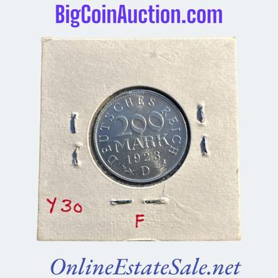 1923-D GERMANY 200 MARKS