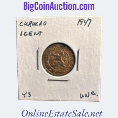 1947 CURACAO ONE CENT