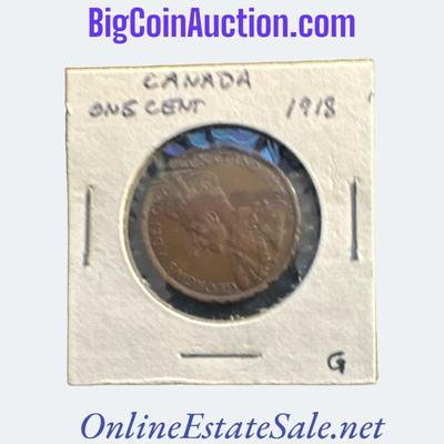 1918 CANADA ONE CENT