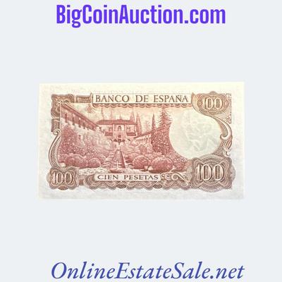 1970 SPAIN 100 PESETAS