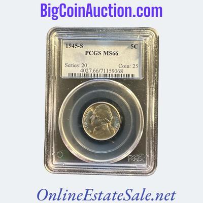 1945-S SILVER WAR NICKEL