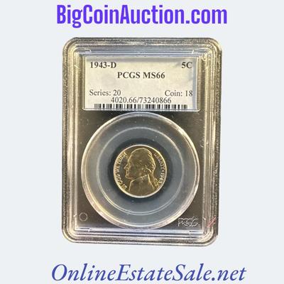 1943-D SILVER WAR NICKEL