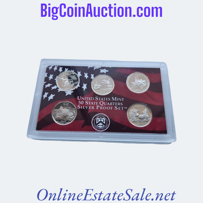 2004 U.S. Mint silver proof set
