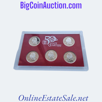 2004 U.S. Mint silver proof set