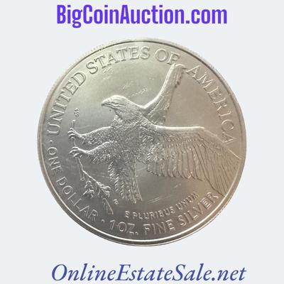 2021 1oz AMERICAN SILVER EAGLE COIN