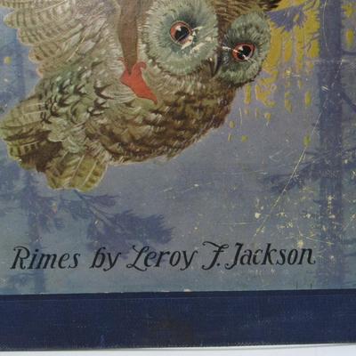 The Peter Patter Book Rimes by Leroy F. Jackson Vintage Illustrated Children Book