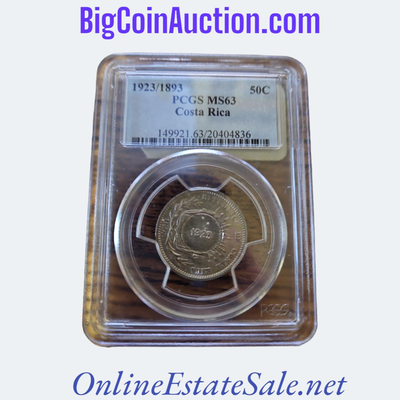 1923/1893 50C Costa Rica