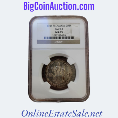 1944 SLOVAKIA COIN