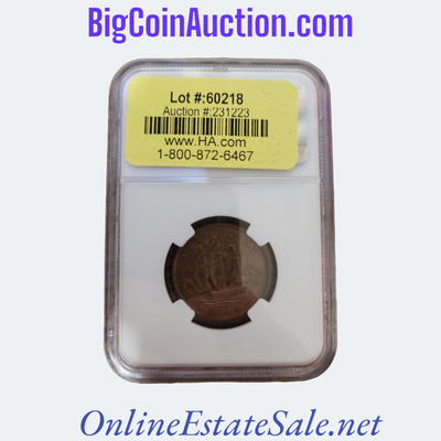 1944 G. BRITAIN HALF PENNY