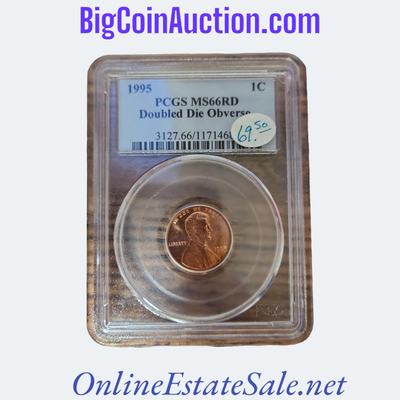 1995 DOUBLED DIE OBVERSE PENNY