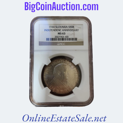 1944 INDEPENDENCE ANNIVERSARY COIN
