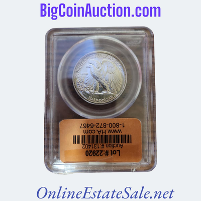 1942 WALKING LIBERTY HALF DOLLAR