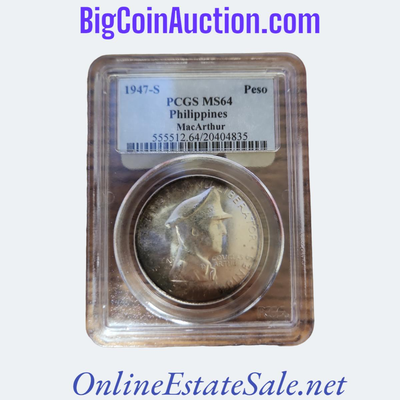 1947 PHILLIPINES MACARTHUR COIN