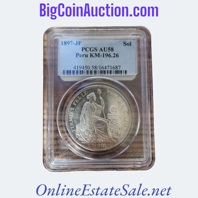 1897 PERU COIN