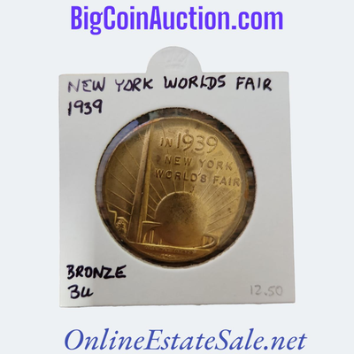 1939 NEW YORK WORLDS FAIR COIN