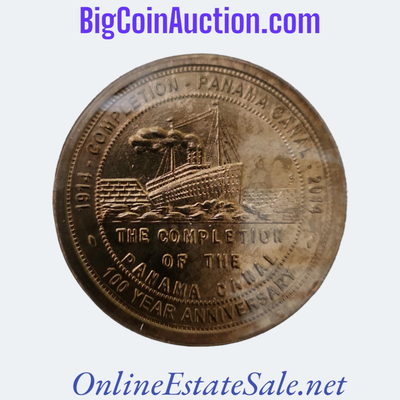1914 PANAMA CANAL COMPLETION COIN