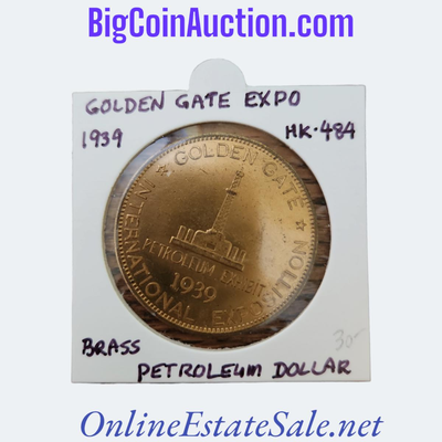 1939 GOLDEN GATE EXPO COIN