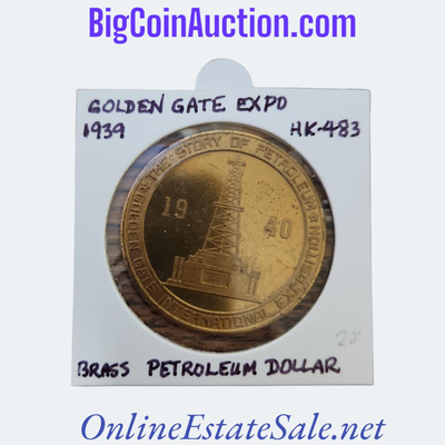 1939 GOLDEN GATE EXPO COIN
