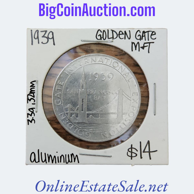 1939 GOLDEN GATE COIN