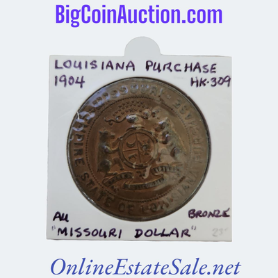 1904 LOUISIANA PURCHASE "MISSOURI" DOLLAR
