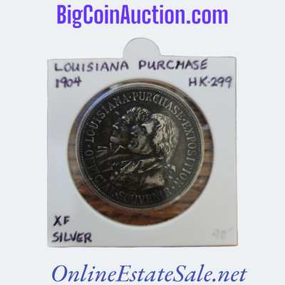 1904 LOUISIANA PURCHASE COIN