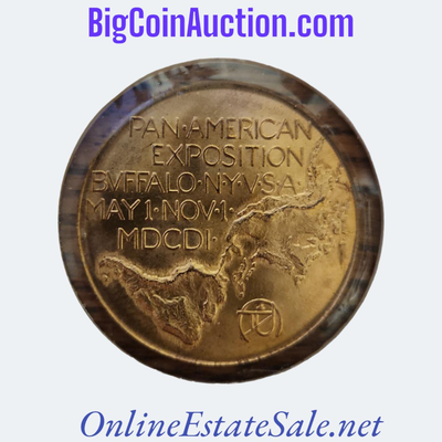 1901 PAN-AMERICAN EXPO COIN