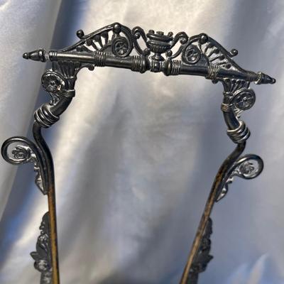 Silver Plate Pickle Castor Frame