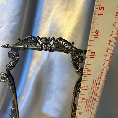 Silver Plate Pickle Castor Frame
