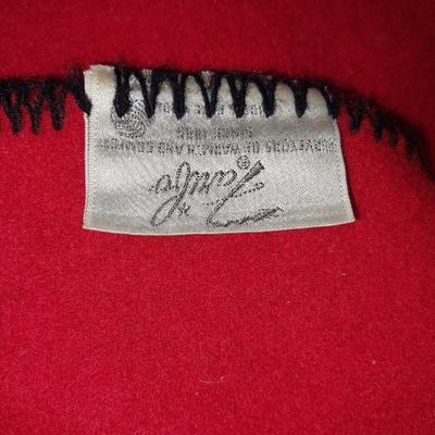 NICE VINTAGE FARIBO WOOL BLANKET AND OTHER WOOL BLANKET