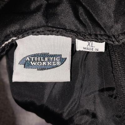 ATHLETIC WORKS SKI BIBS XL AND THINSULATE SKIGLOVES