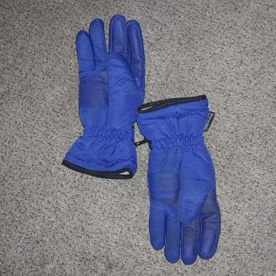 ATHLETIC WORKS SKI BIBS XL AND THINSULATE SKIGLOVES