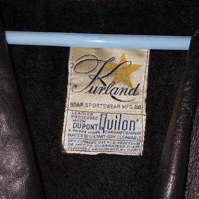 MENS KURLAND LEATHER SPORTS JACKET