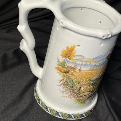 German Puzzle Mug Beer Stein