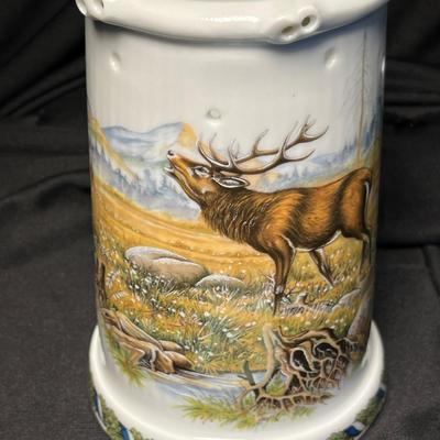 German Puzzle Mug Beer Stein