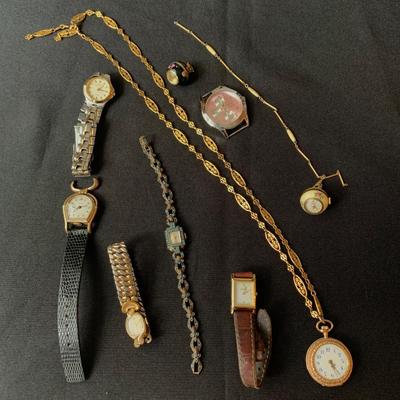 Ladies Vintage Elgin Watch and More (DR-KW)