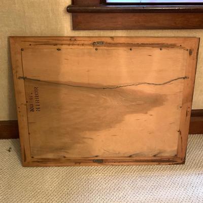 Walnut Framed Mirror (UB-KW)