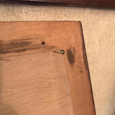Walnut Framed Mirror (UB-KW)