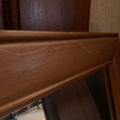 Walnut Framed Mirror (UB-KW)