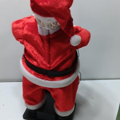 Working Gemmy Holidazed Santa Animated Musical Sings Parody 12 Days of Christmas
