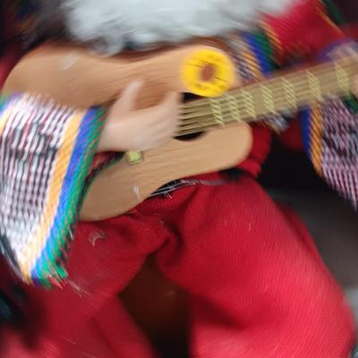Holiday Time working Singing animated Santa - Feliz Navidad to all the children of the world!