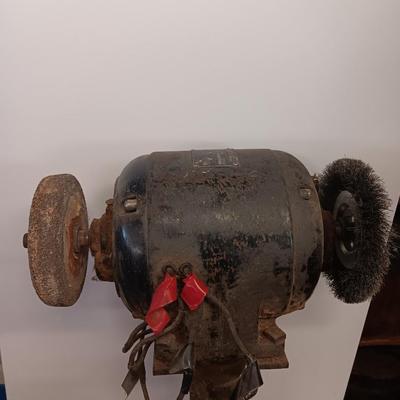 Master Motor Grinder on Hand built stand