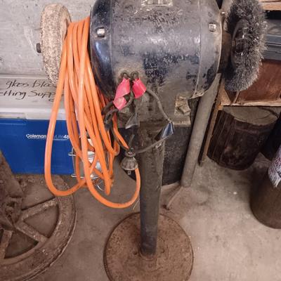 Master Motor Grinder on Hand built stand