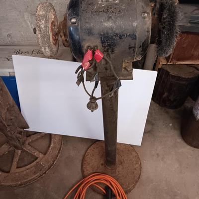 Master Motor Grinder on Hand built stand